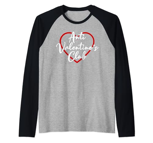 Divertente regalo per San Valentino per uomini, donne, ragazzi e ragazze Maglia con Maniche Raglan