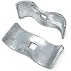 Chain Link Fence Panel Clamps/Kennel Clamps 1-7/8 x 1-7/8 - (8 Sets Pack)