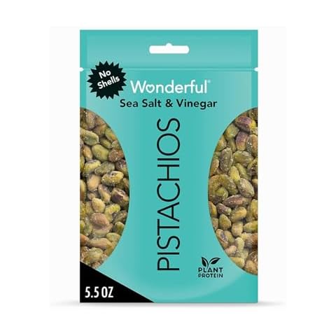 Wonderful Pistachios No Shells, Sea Salt & Vinegar Cover