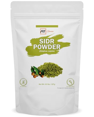 100% Pure Sidr/Ziziphus spina christi powder Natural Hair Conditioner & Cleanser 227 gms / 0.5 lbs