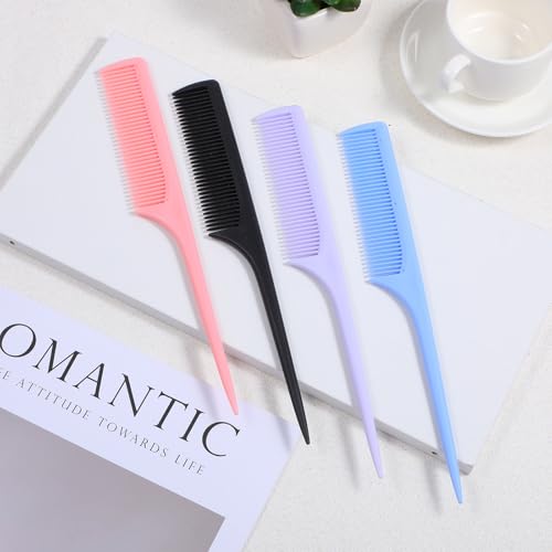 Pack de 4 peines para cabello resistentes al calor miniatura 4