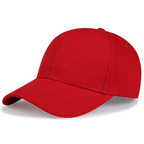 Gorra Big Head Hat para cabeza grande, color rojo miniatura 1
