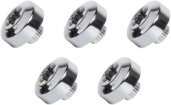 Vpcar Jimny ABS Car Passenger Grab Handle Screws Protector Cover, Grab Handle Screws Decorative Covers for 2019-2020 Suzuki Jimny