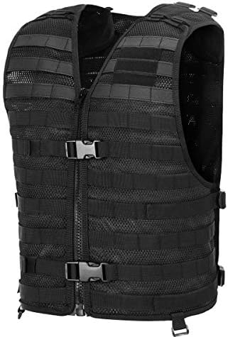 Chief Tac Military Tactical Molle Vest Mesh Light Army Airsoft Paintball Utility Vest, Breathable Lightweight Hunting Fishing Vest for Men Women