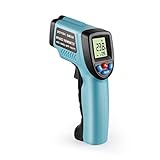 Infrared Thermometer,ZOTEK G320 Compact Digital Infrared Thermometer -58°F and 1022°F Accurate Adjustable Emissivity with LED Backlight Display Target Pointer