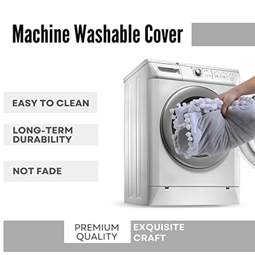 Memorecool Kids Pillow Bed Floor Lounger Cover (5 Queen Pillows Required), Floor Pillow Lounger Kids Lounge Pillow For Floor, Toddler Floor Pillow Bed Lounger Kids Floor Lounger Pillow Case, Grey #TOP7