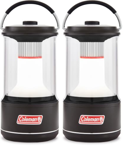 Image of Coleman LED Lantern with Enhanced Battery Protection, Water-Resistant, Batteries Last up to 25% Longer Than Other Lanterns, Great for Camping, Power Outage, Emergencies, & More