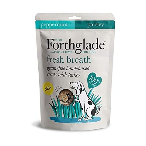 Forthglade Hand Baked Fresh Breath Dog Treat Turkey (One Size) (May Vary) Cover