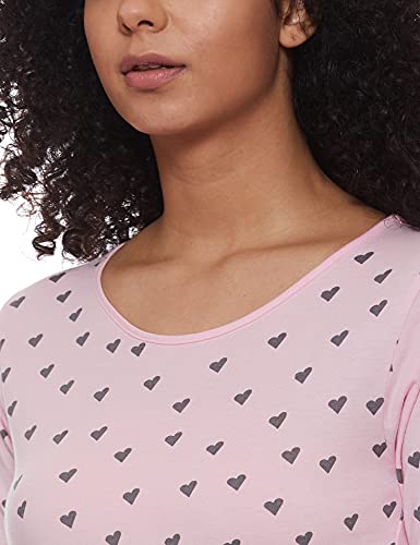 Image of A.T.U.N. (ALL THINGS UBER NICE) Womens Printed Cotton Long Sleeve Regular T-Shirt (Pack of 3)