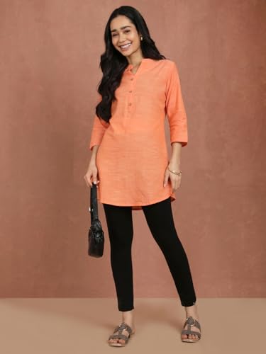 Image of TWIN BIRDS Women Cotton Blend Kurti Pants | Sleek Ethnic Daily Trousers