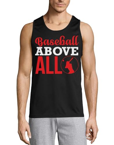 Débardeur en coton homme Baseball Above All pour le sport