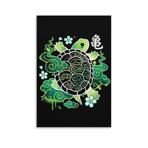 G gA[g Cg Kame Turtle Spirit 킢 |X^[ LoX ʉ _ z[Ɋ|܂20x30inch(50x75cm)