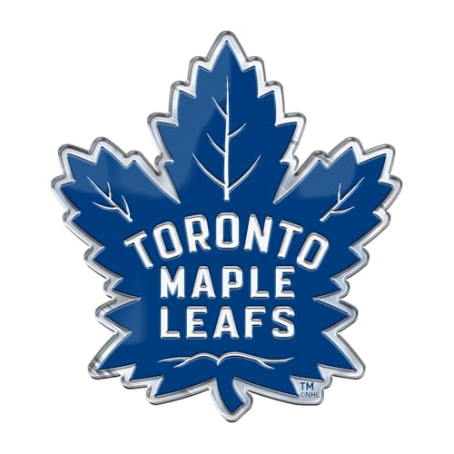 FANMATS 60503 - NHL - Toronto Maple Leafs Embossed Color Emblem | Maple Leaf Primary Logo
