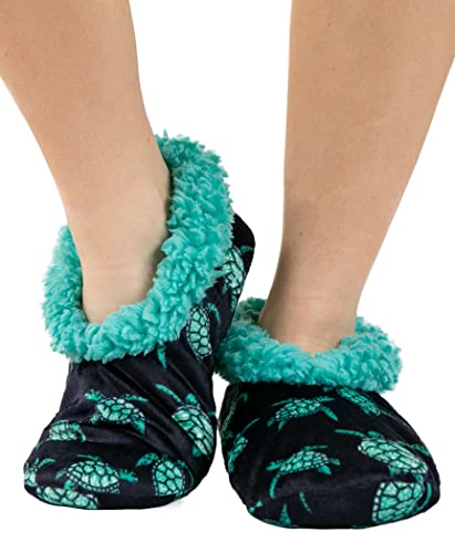 Lazy One Fuzzy Feet Slippers for Women, Cute Fleece-Lined House Slippers, Cute Slipper Socks3