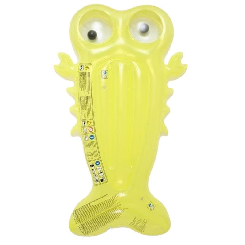 Sunnylife - Colchón hinchable Luxe Lie-On - Sonny the Sea Creature, Citrus