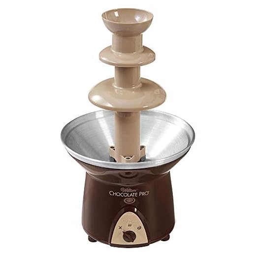 Wilton Chocolate Pro Chocolate Fountain - Chocolate Fondue Fountain, 4 lb. Capacity