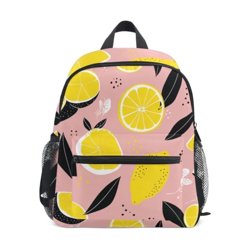 Sac à dos enfant citron parfait pour les balades en famille et la crèche