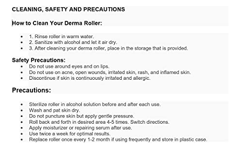 Microneedle Derma Roller in titanio per la cura