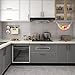 Fruit Hammock for Kitchen Under Cabinet,Large Macrame Fruit Hammock for Kitchen Décor,Storage That Saves Counter For More Counter Space at Home, Boat, or Rv,with 4 Hooks.(nature)