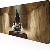 【Wasserdicht und Leicht zu Reinigen Mauspad】Dieses Mauspad verfügt über eine wasserabweisende Beschichtung zum Schutz vor verschütteten Flüssigkeiten und Spritzern und lässt sich leicht abwischen