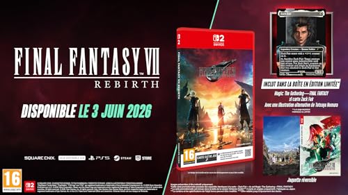 Final Fantasy VII Rebirth Nintendo Switch 2 - vue 3