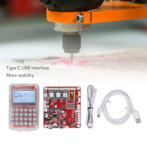 Offline CNC Controller Board Kit for Wood Engraving Machine DIY Mini CNC Router - 24 Programmable Keys 3 Axis Control Support 12V-36V - Image 3