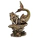 Daydreaming Mermaid Statue Figure Thinking Hand Painted