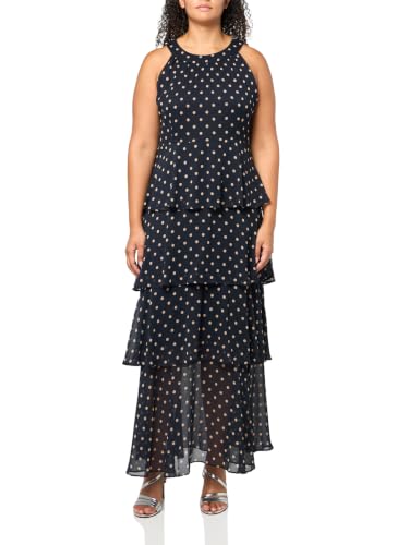 tommy hilfiger women's tiered chiffon maxi dress Tommy Hilfiger Women's Floral Tiered Maxi Dress, 10