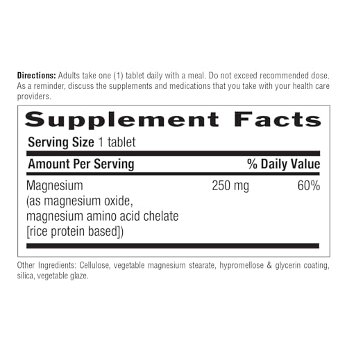 Country Life 2685 Chelated Magnesium 250Mg, Supports Bone And Immune Health, Daily Supplement thumb #3