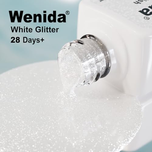 Esmalte de uñas gel brillo blanco lechoso 10ml miniatura 3