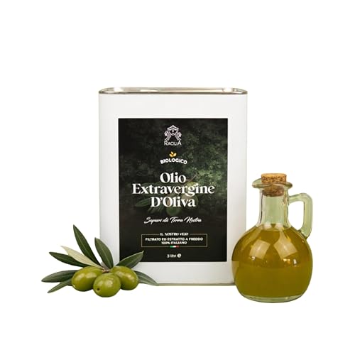 RACILIA Olio Extravergine di Oliva Biologico - Olio Evo Bio