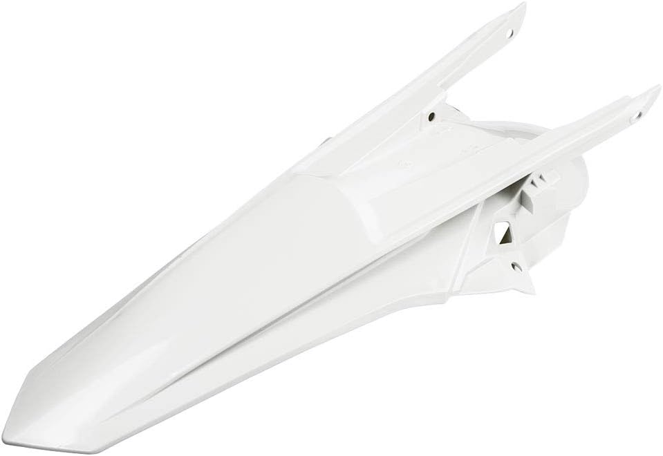 Acerbis Rear Fender White - Fits: KTM 300 XC-W Six Days 2017-2018
