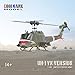 Domiuie RC ERA C032 UH-1 Huey RC Helicopter - 1/32 Scale 6CH Flybarless Gyro Stabilized Remote Control Helicopter Model, 3D Inverted Flight, Brushless Motor, Gift for Hobbyists