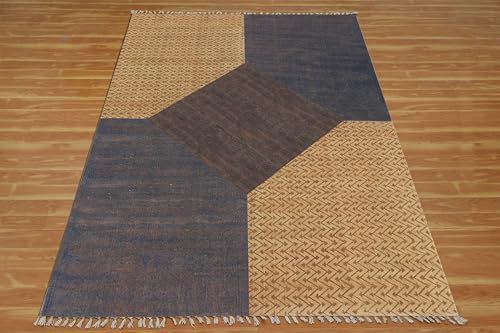 Tapis de couloir Kilim en coton lavable de 6,8 x 30,5 cm pour escalier - 5