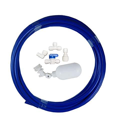 Plastic Adjustable Float Valve for Aquarium Water purifiers Reverse Osmosis System (Type1, 1 4inch)
