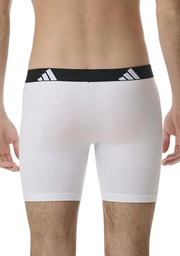 Image of Adidas Men's Boxer Shorts (Pack of 3) Boxer Brief Cyclist Underwear (Size S - 3XL) - Comfortable Underwear Men