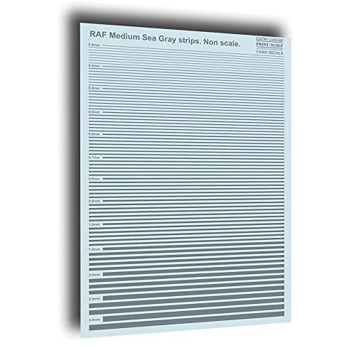 Print Scale 049-Camo RAF Medium Sea Gray Strips miniatura 1