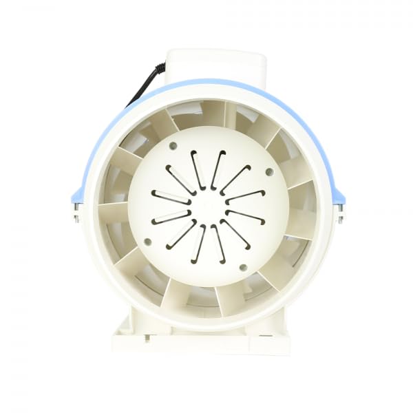Extractor de aire en línea Bilake para conducto circular/tubular de 250mm 165/225W