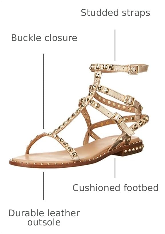 Image of ASH womens PlayFlat Sandal