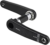 SAMOX Platinum TM-1 Carbon Crankset - 170mm, 3-Bolt, Direct Mount, Dub Spindle, Black