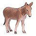 Juguete de burro salvaje, figuras de criaturas, juguetes de burro de granja, 3,7 x 2,4 x 1 pulgada para regalo de niños para bebé educativo
