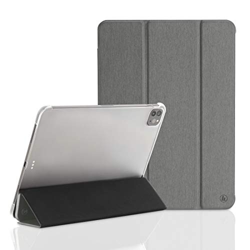 Housse iPad Pro 2020 12,9" grise, l'accessoire idéal pour travailler au café