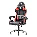 ITEK RHOMBUS PF10 Sedia Gaming ergon. Rossa, schienale reclinabile, cuscino poggiatesta, sup. lombare, confort e design, ideale come sedia ufficio, sedia per studio o poltrona per gamer
