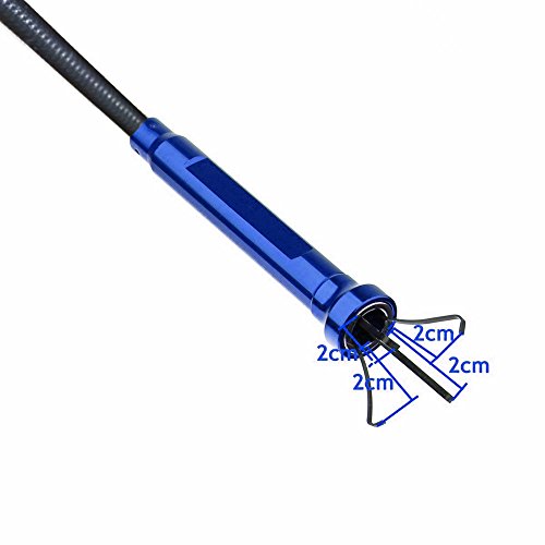 Telescoping inspection mirror with LED lights,Flexible Claw Grabber Tool Magnetic 4 Claw Picker. Combination tool set. Easy to extendable observe and grab the items in the gap picker upper grabber