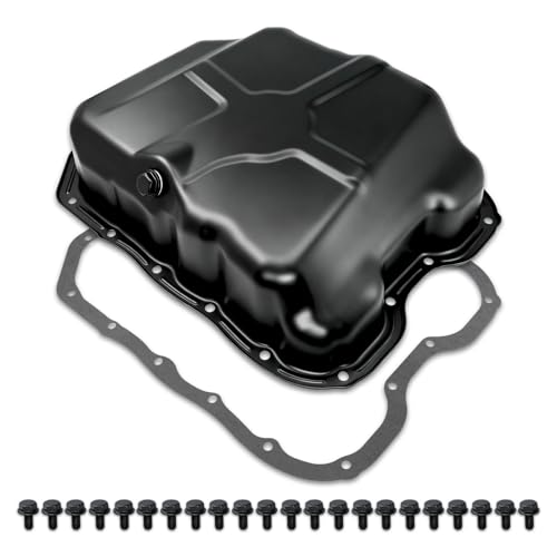 Engine Oil Pan with Gasket Compatible with 2007-2017 Jeep Compass Patriot 2011-2014 Chrysler 200 2007-2010 Cirrus Sebring 2008-2014 Dodge Avenger 2007-2012 Caliber 2009-2020 Journey