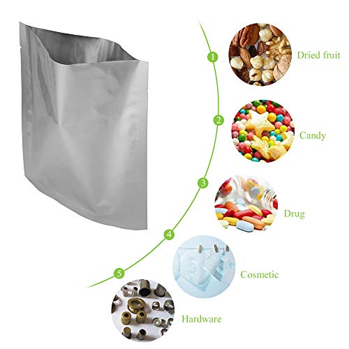 10 Pack Large Mylar Bags,Gallon recloseable Bag for Long Term Emergency Food Storage, Self Sealing Storage Supplies 24''*19''