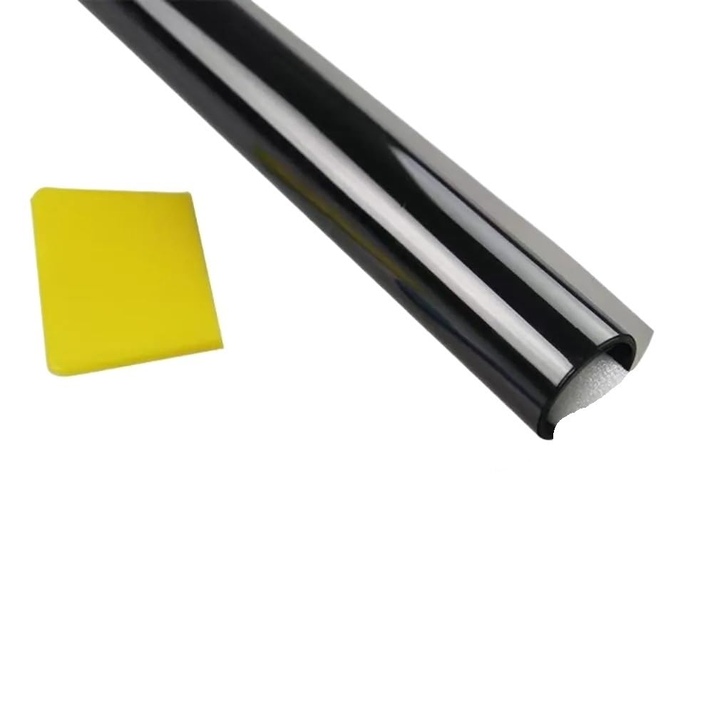 Thermal Window Film 3.0Mx50CM VLT Black Car Window Foils Tinting Film Home Window Glass Solar UV Protector Sticker Films Pearl Cotton Stick Box PAC