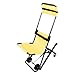 Manual Lift Stair Chair, 350LBS Portable Folding Evacuation Chair with 4 Wheels, Lightweight Emergency Rescue Chair for Fire Incidents, Ambulances and Hospitals (Yellow)