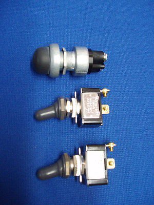 Lot Lincoln Welder Sa-200 Sa 250 Gas Toggle & Starter Switch with Boots