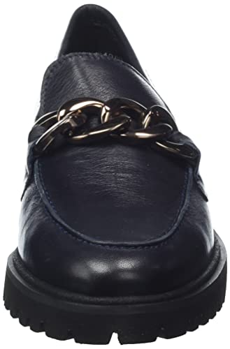 ARA Kent, Mocassino Donna, Blu, 37.5 EU Stretta